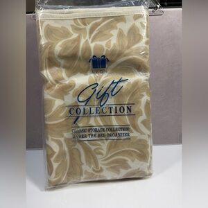 💜3/$15 Avon VINTAGE 2001 Gift Collection Under Bed Organizer - Cream and Tan